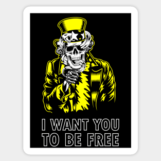 Uncle Sam Ancap Sticker